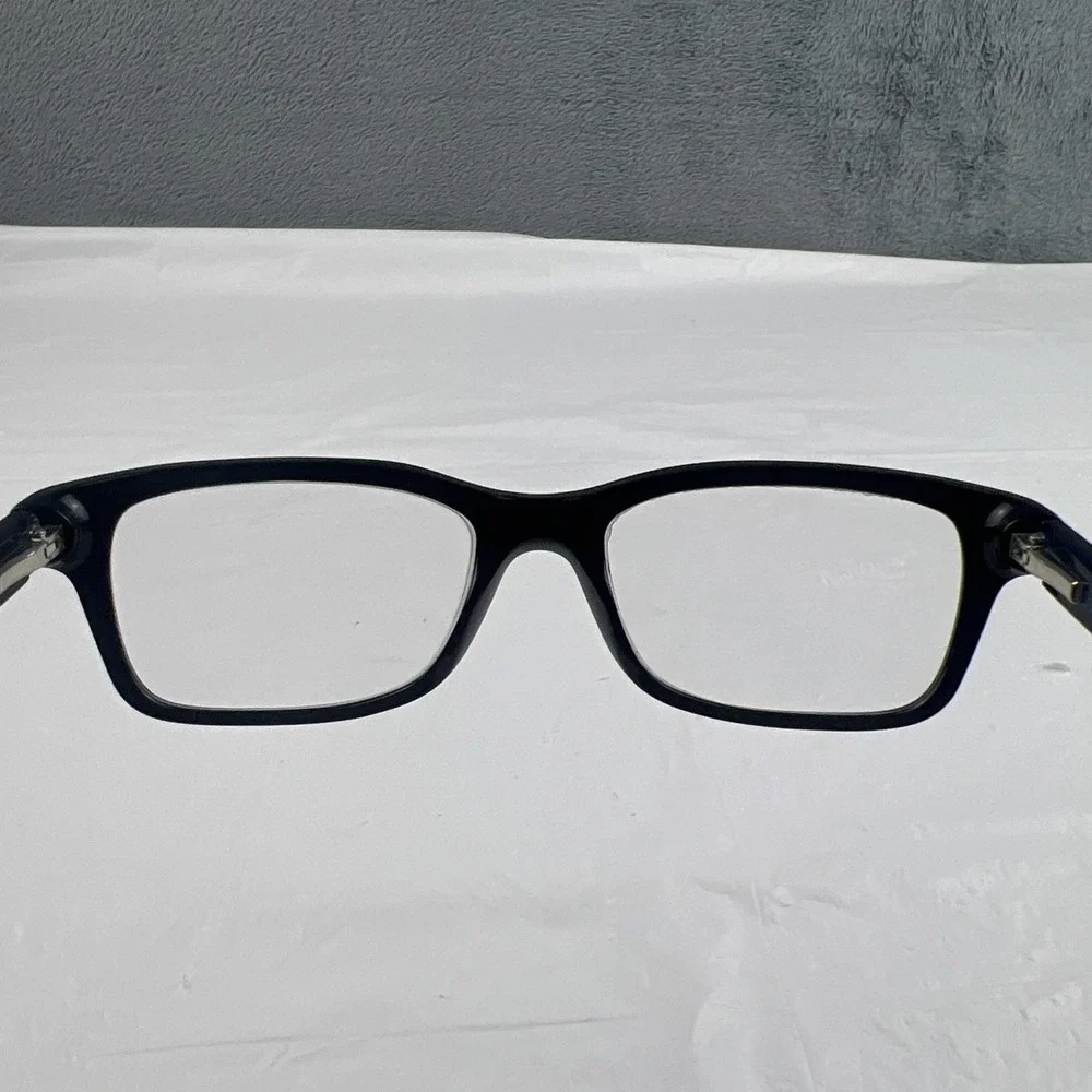 Ray Ban RB1531 3748 Black & Blue Youth Eyeglasses FRAMES ONLY 48-16-130 EUC